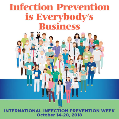 International Infection Prevention Week is October 14-20