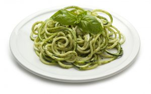 Try These Zucchini Noodles with Pesto!