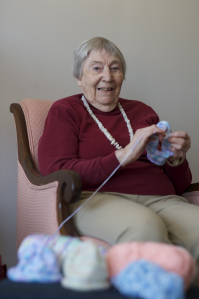 Simple Gifts – Volunteer has knit more than 3